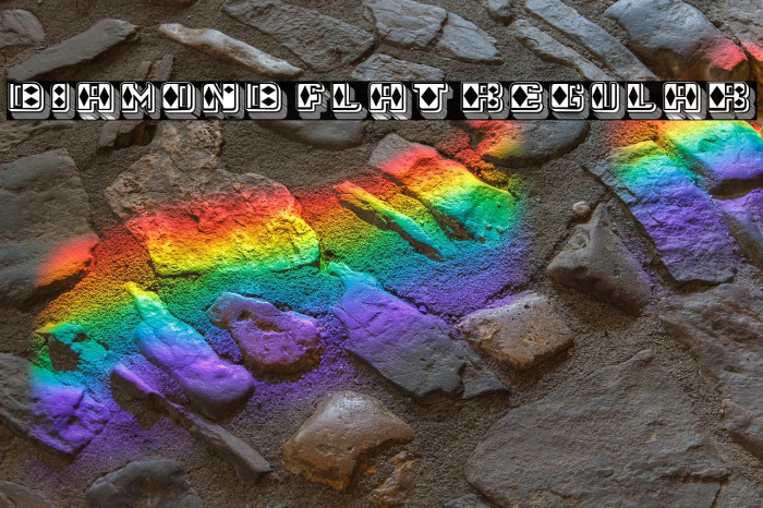 Diamond Flat Regular Example 2