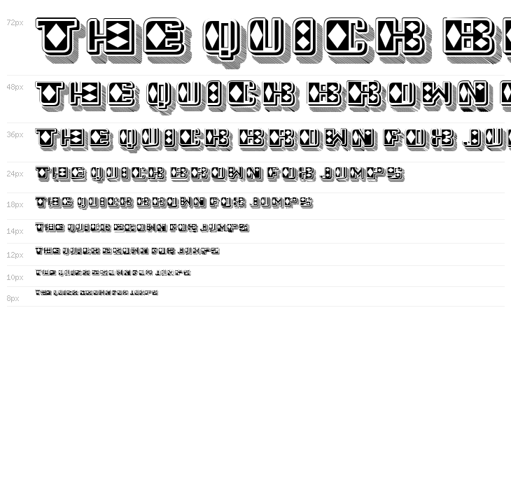 Diamond Flat Regular Waterfall