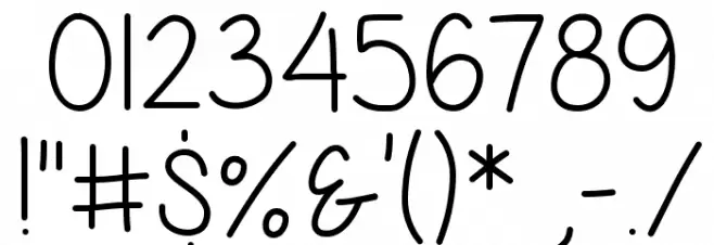 Diamond Girl Skinny Font OTHER CHARS