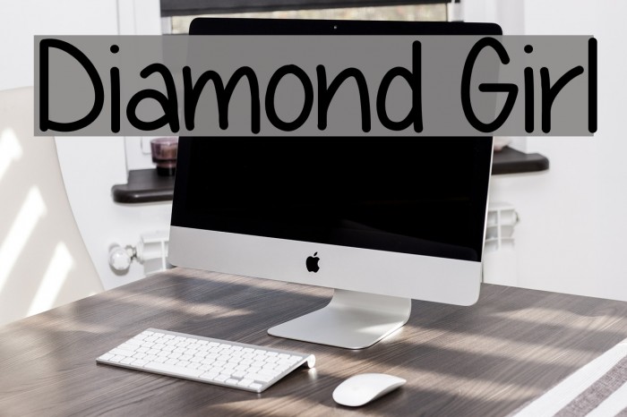 Diamond Girl Font examples