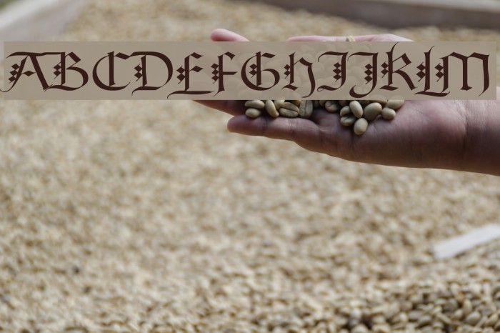 Diamond Gothic Font examples