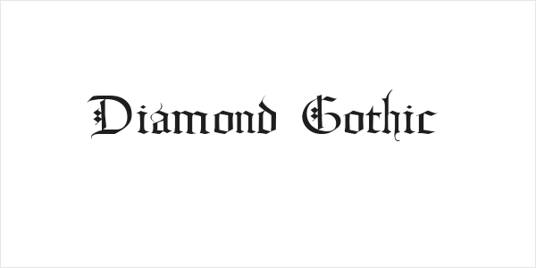 Diamond Gothic Logo