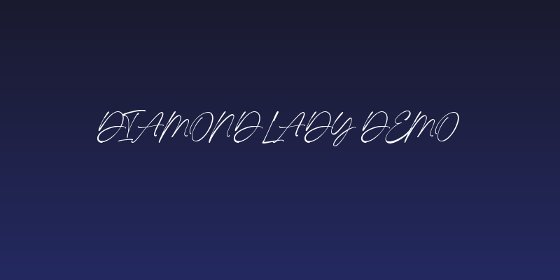 Diamond Lady Demo Social Header