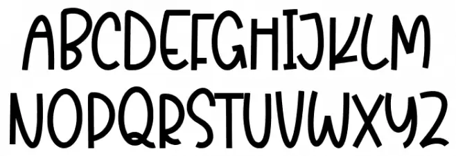 Diamond Midnight Font UPPERCASE