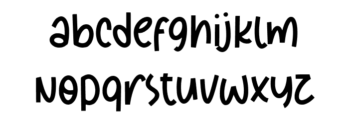 Diamond Midnight Font LOWERCASE