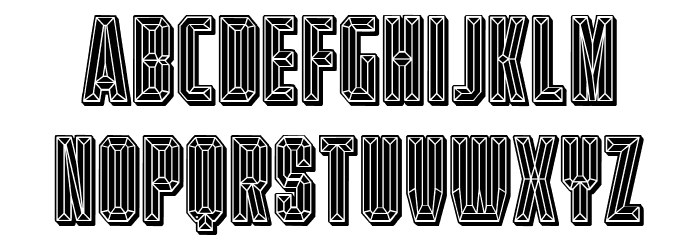 Diamond Ring Regular Font LOWERCASE
