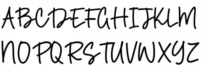 Diamond Smith Schriftart Groß