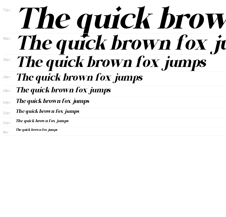 Diamond Sparkling Italic Waterfall