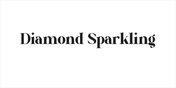 Diamond Sparkling Logo