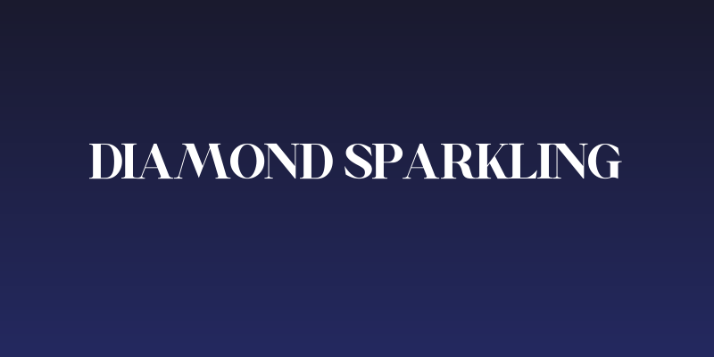 Diamond Sparkling Social Header