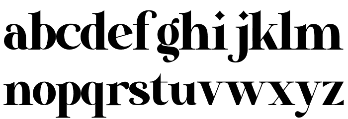 Diamond Sparkling Font LOWERCASE