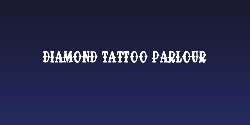 Diamond Tattoo Parlour Social Header
