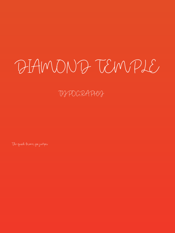 Diamond Temple Poster