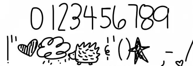 DiamondAwareness Font OTHER CHARS