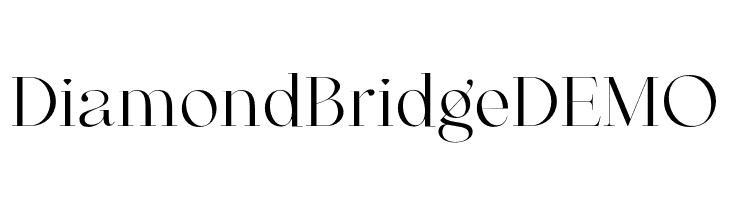 DiamondBridgeDEMO  baixar fontes gratis