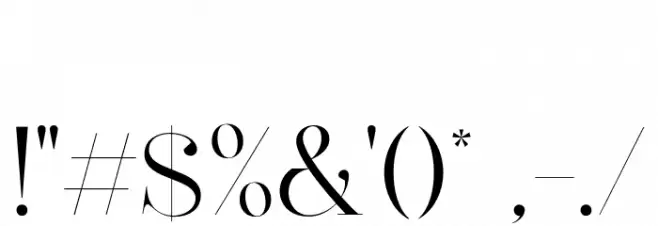 DiamondBridgeDEMO Font OTHER CHARS