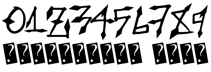 DiamondCut Font OTHER CHARS