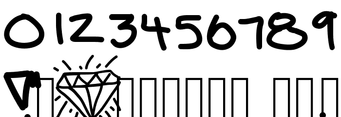 DiamondLife Font OTHER CHARS