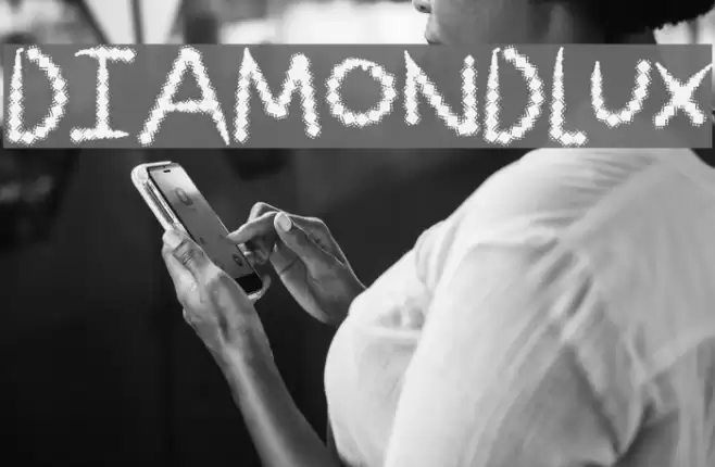 DiamondLux Font examples