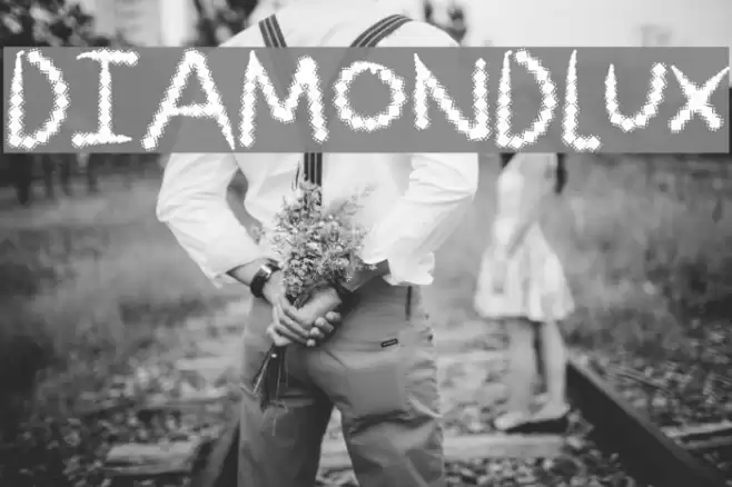 DiamondLux Font examples