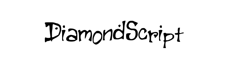 DiamondScript  Скачать бесплатные шрифты