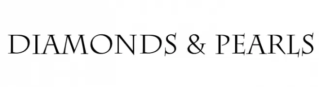 Diamonds & Pearls  Frei Schriftart Herunterladen