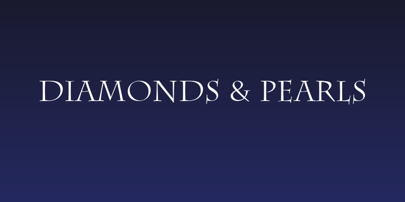 Diamonds & Pearls Social Header