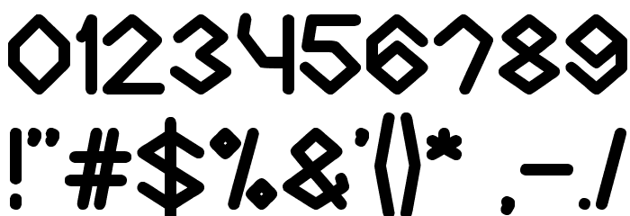 Diamonds are forever Font OTHER CHARS