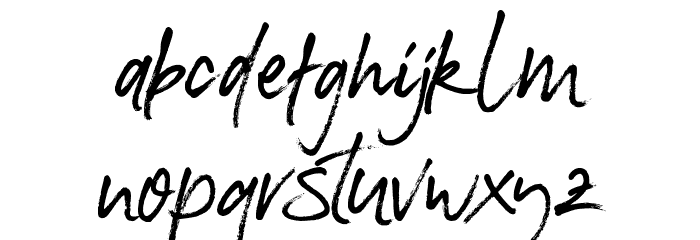 Diamonds Font LOWERCASE