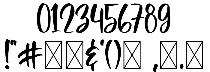 DiamondsRegular Font OTHER CHARS