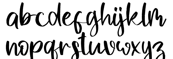 DiamondsRegular Font LOWERCASE