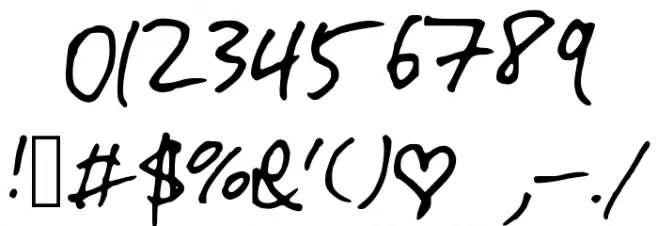 DiamondsintheSky Font OTHER CHARS