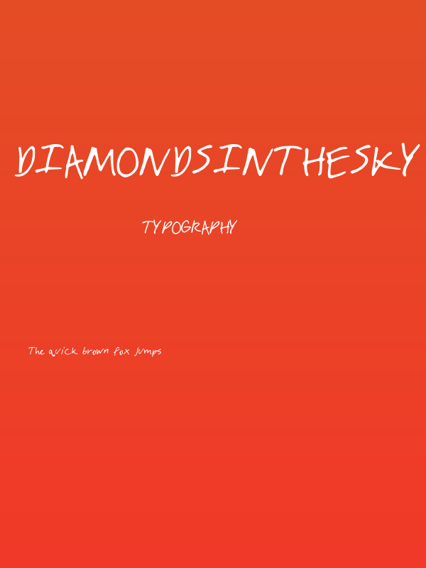 DiamondsintheSky Poster