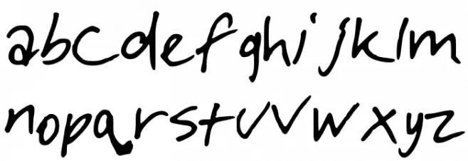 DiamondsintheSky خط أحرف صغيرة