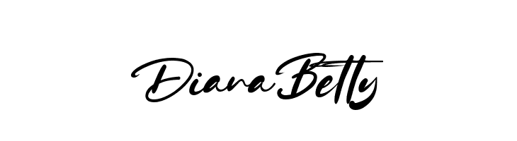 Diana Betty  font caratteri gratis