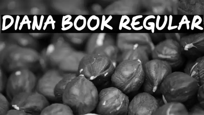 Diana Book Regular Example 1
