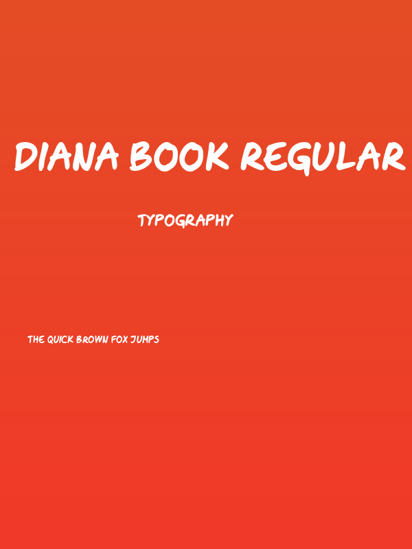 Diana Book Regular Poster
