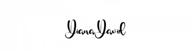 Diana David  font caratteri gratis