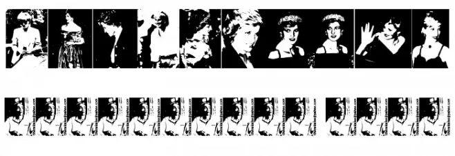 Diana the Princess Font OTHER CHARS