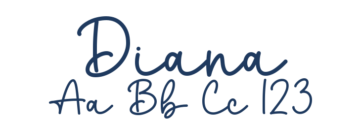 Diana Font Preview