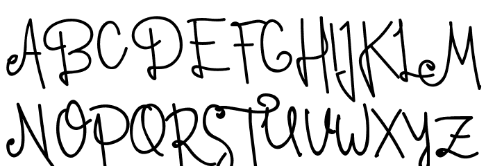 Dianamoon Script Font OTHER CHARS