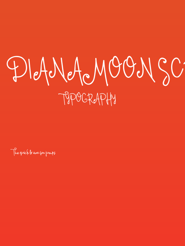 Dianamoon Script Poster