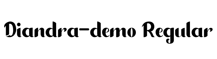 Diandra-demo Regular  لخطوط تنزيل