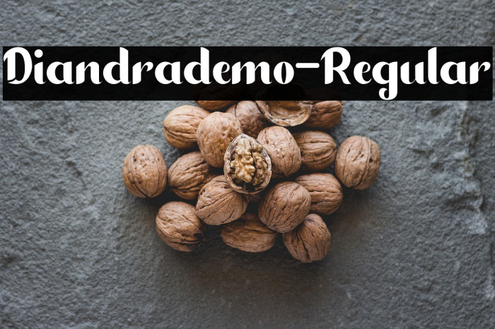 Diandrademo-Regular Example 1
