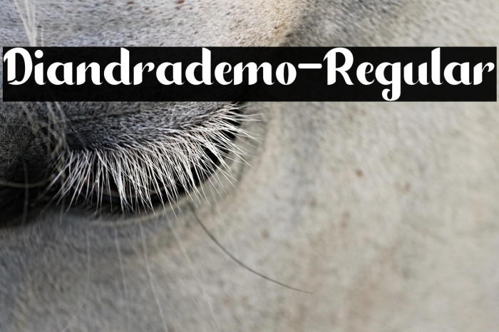 Diandrademo-Regular Example 2