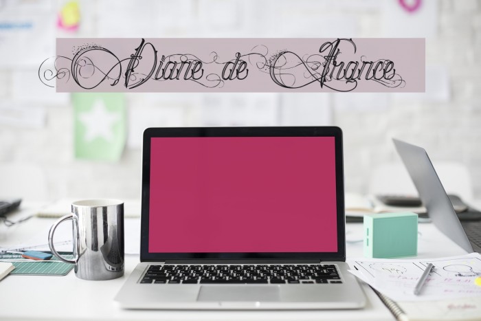 Diane de France Font examples