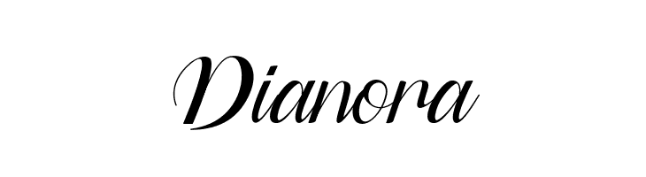 Dianora  नि: शुल्क फ़ॉन्ट्स डाउनलोड