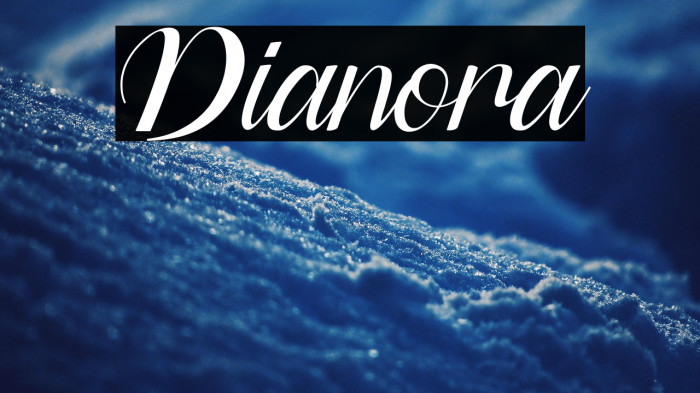 Dianora Example 1