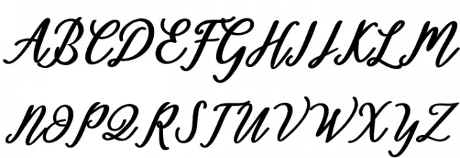 Diantha Шрифта ВЕРХНИЙ
