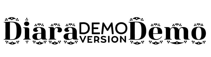 Diara-Demo Schriftart